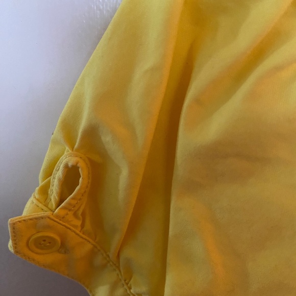 Bright yellow button front jacket - Picture 3 of 4